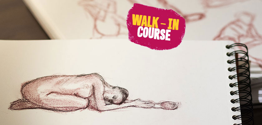 Walk-in Studio Model Drawing